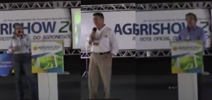 Brasilagro 409 - Sileine Rodrigues, Alex Foessel e Luiz Carlos Corrêa Carvalho