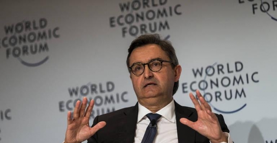 Gianfranco Casati durante o Fórum Econômico Mundial, em São Paulo