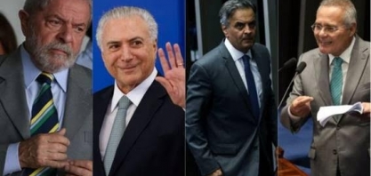 Histórico não é Lula ser preso, mas Temer, Aécio e Renan estarem livres