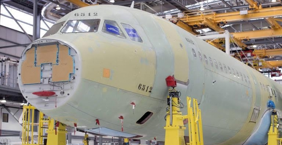 Fabricação do Airbus A321 no Alabama (EUA)
