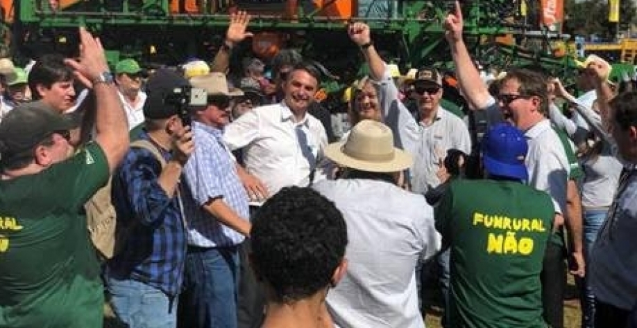  Bolsonaro foi o primeiro candidato à Presidência a visitar a Agrishow