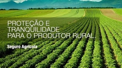 Seguro rural, ainda para poucos, busca evolução no país