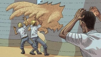 As silenciosas mortes de brasileiros soterrados em armazéns de grãos