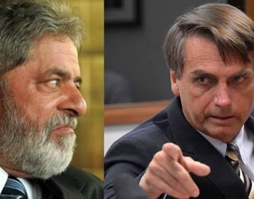 PT se assusta com crescimento de Bolsonaro, mas mantém imagem de Lula 