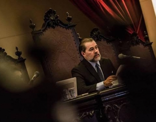 O presidente do Supremo Tribunal Federal, ministro Dias Toffoli