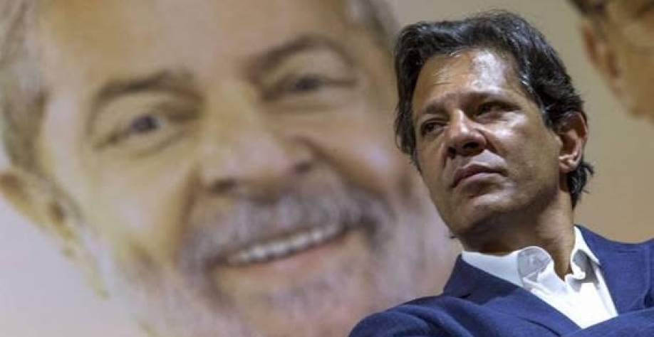O candidato à Presidência Fernando Haddad (PT)