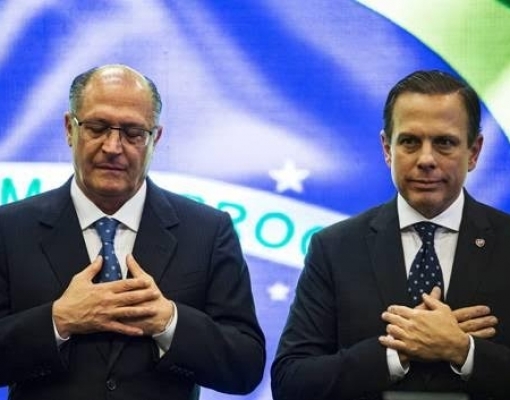 Em reunião, Alckmin interrompe Doria e insinua que é traidor