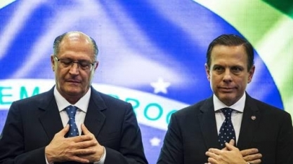 Em reunião, Alckmin interrompe Doria e insinua que é traidor