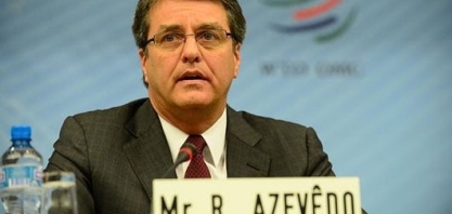 Sistema global de comércio pode ser prejudicado sem ação, diz Azevêdo
