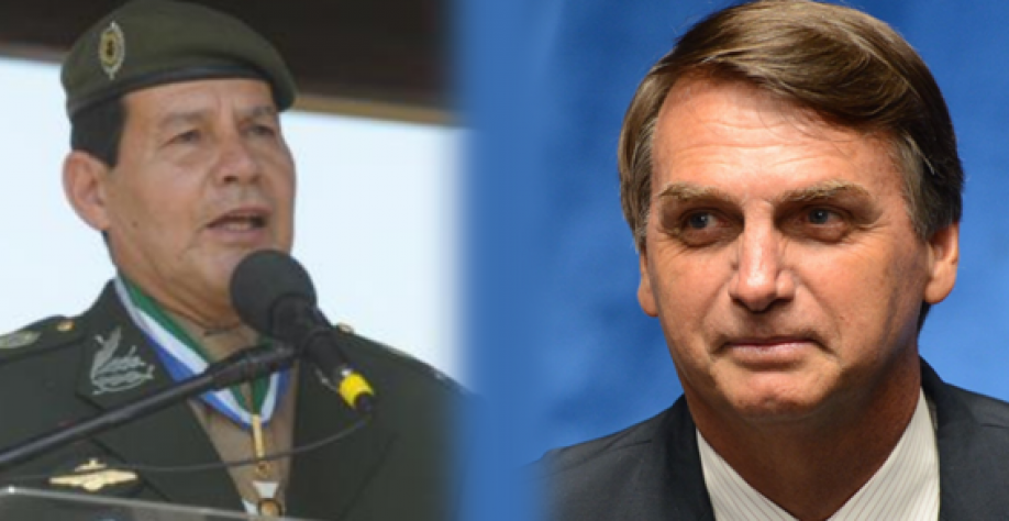 “Presidente Mourão” é um risco a mais para Jair Bolsonaro