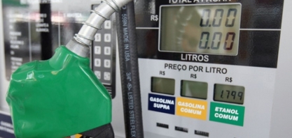 Venda de de etanol cresce 47,71% em outubro e da  gasolina cai 13,75% 