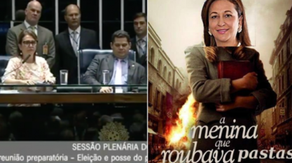 Assim como se projetou, Kátia Abreu se esborrachou