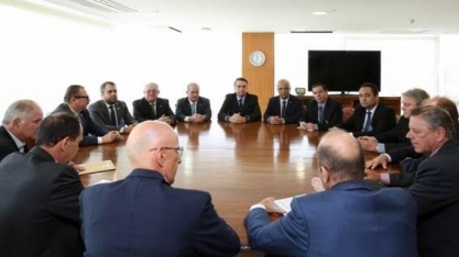 Bolsonaro recebe da Feplana proposta de proteção da cana-de-açúcar