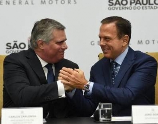 GM anuncia investimento de R$10 bi para suas 2 fábricas em SP