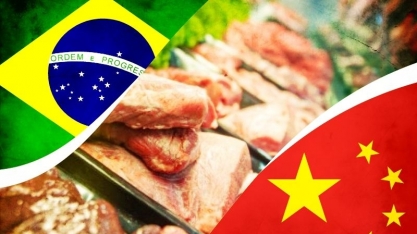China fica com 26% da carne exportada pelo Brasil no quadrimestre