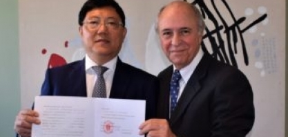 SNA assina convênio de cooperação com a China