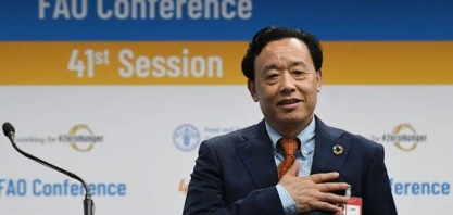 Vice-ministro da Agricultura chinês é eleito novo diretor-geral da FAO