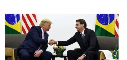 Bolsonaro se reúne com Trump e diz que política do Brasil mudou de verdade