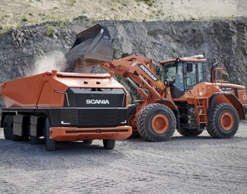 Scania mostra caminhão autônomo sem cabine para motorista