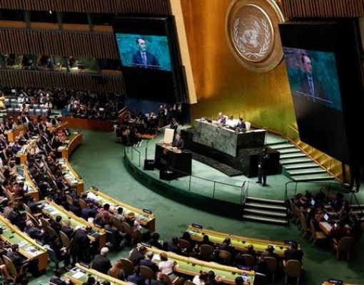 O pensamento estratégico das Forças Armadas subiu à tribuna da ONU