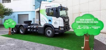 Scania vai começar a produzir caminhões movidos a gás no no início de 2020