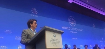 Ministra diz que OMC é fundamental para comércio internacional justo