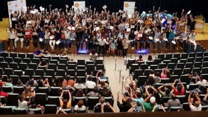 Diretores do Grupo Maubisa participam de formatura de 140 jovens do Projete 
