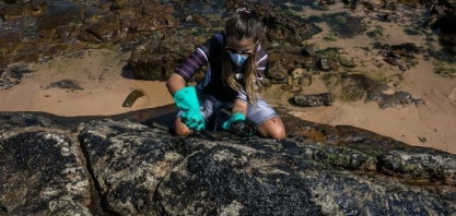 Óleo está indo para o sul e deve chegar ao litoral do Rio,diz especialista