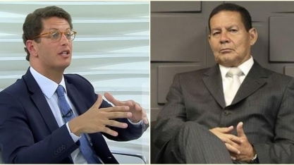 Fogo amigo: Mourão X desministro falastrão Ricardo Salles