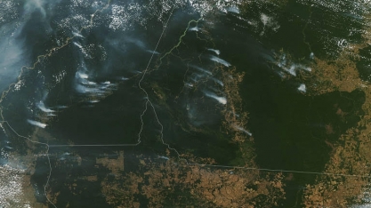 Contrariando Bolsonaro,Nasa aponta que queimadas são fruto de desmatamento