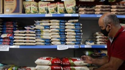 Não vou interferir no preço do arroz, diz Bolsonaro