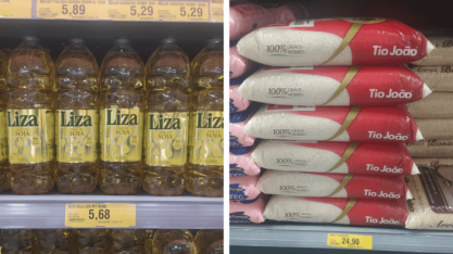 Alimentos: Alta no Real e superam aumentos nas crises de 2003 e de 2008 