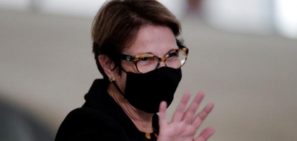 Ministra vê grande safra de grãos, com produção de até 133 mi de t de soja