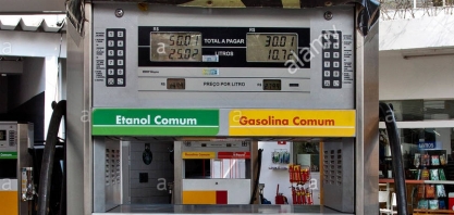 Consumo de etanol hidratado recuou 14,58% no ano; o de gasolina caiu 6,13%