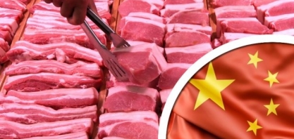 China: Importação de carnes cresce 27,6% no 1º bimestre