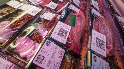 Importações de carne pela China em março superam marca de 1 milhão de t