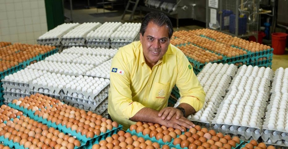 ‘Rei do ovo’ emprega 2,3 mil e tem mais de 11 milhões de poedeiras