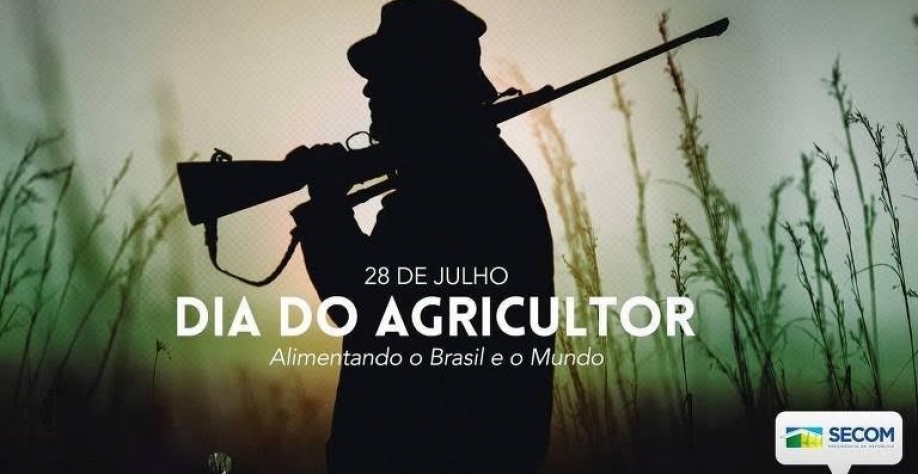 Governo usa imagem de homem armado para homenagear agricultores