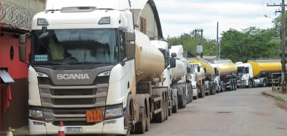 Transportadoras de combustíveis fazem paralisação contra preço do diesel