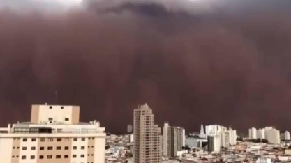  Tempestade de terra em Franca me fez ter vergonha de ser do interior de SP