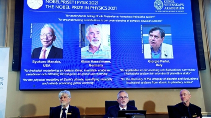 Nobel de Física vai para pesquisa que ajuda a compreender mudança climática