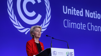 “Tarifem o carbono, a natureza não pode pagar”, diz UE na COP26