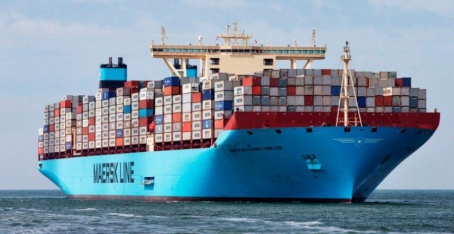 Maersk suspende transporte de contêineres à Rússia
