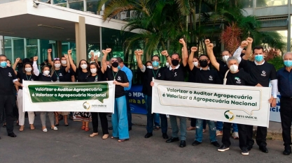 Auditores agropecuários federais param em 14 e 15 de junho