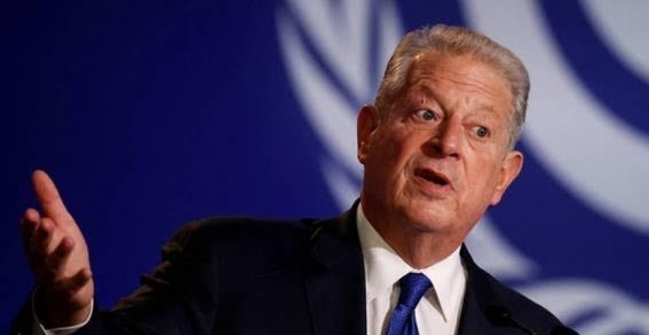 Legenda: O ex-vice-presidente americano Al Gore durante a COP26, em Glasgow, em novembro de 2021 - Phil Noble - 5.nov.2021/Reuters