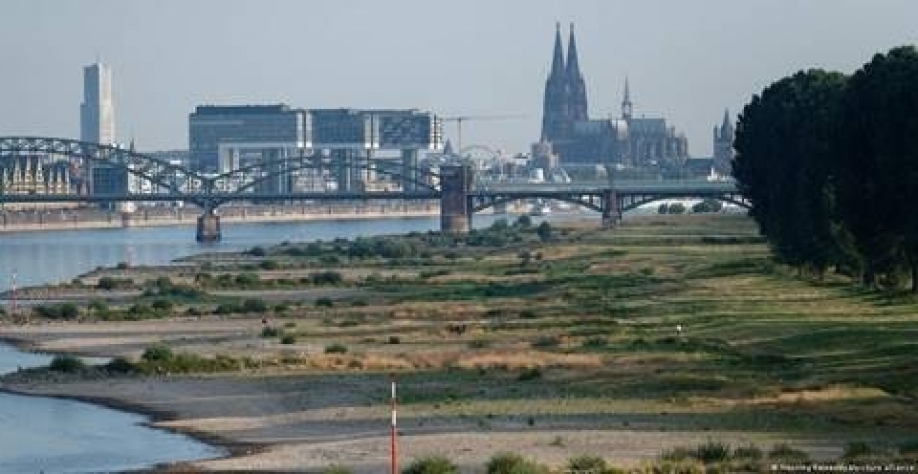 Seca na Europa afeta rios, bosques, agricultura e logística