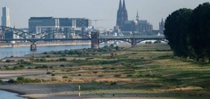 Seca na Europa afeta rios, bosques, agricultura e logística