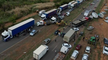 Protestos pró-Bolsonaro atrasam escoamento da produção de milho