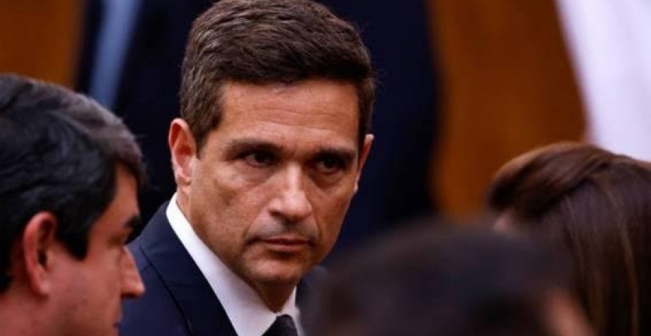 O presidente do Banco Central, Roberto Campos Neto, durante cerimônia do TSE, em Brasília - Adriano Machado/Reuters