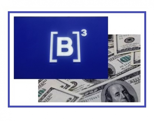 Bolsa cai e dólar sobe com investidores preocupados com recessão global